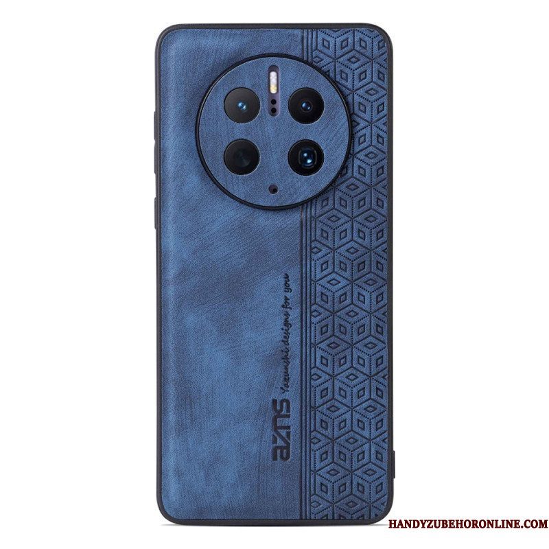 Hoesje voor Huawei Mate 50 Pro Azns Ledereffect