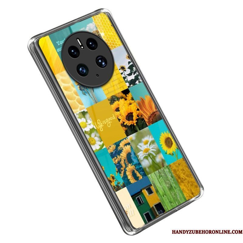 Hoesje voor Huawei Mate 50 Pro Zonnebloemen