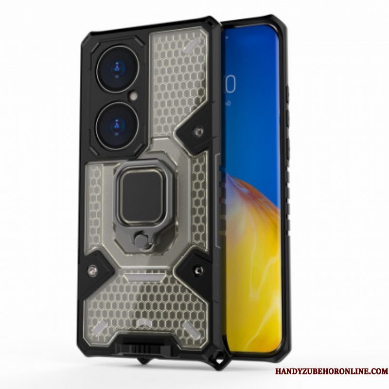 Hoesje voor Huawei P50 Pro Honingraatbestendige Hybride