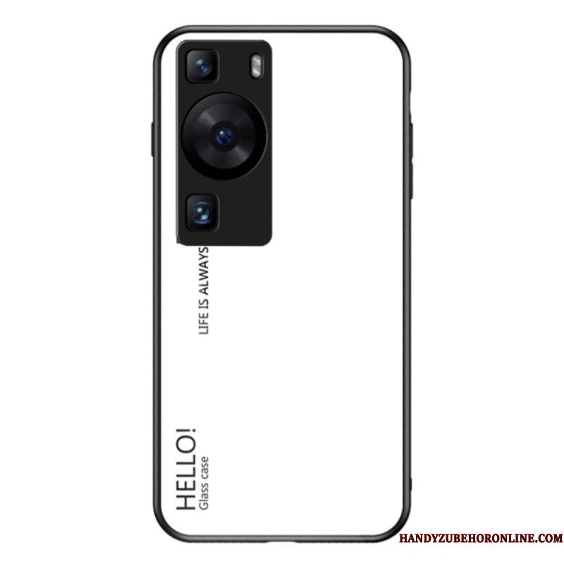 Hoesje voor Huawei P60 Pro Hallo Gehard Glas