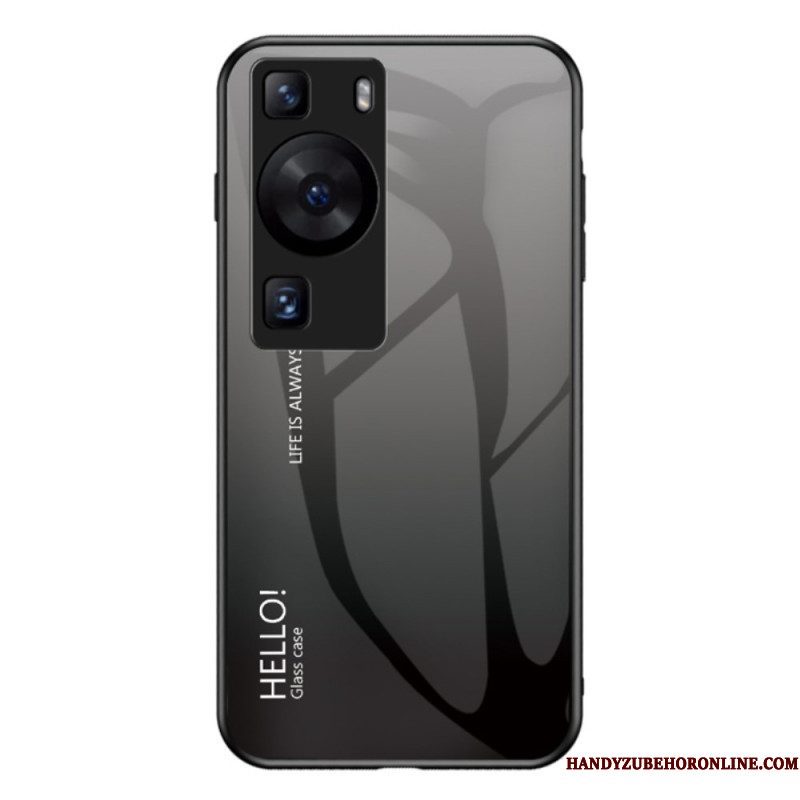 Hoesje voor Huawei P60 Pro Hallo Gehard Glas