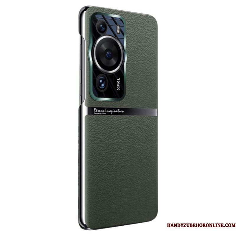 Hoesje voor Huawei P60 Pro Imitatieleer