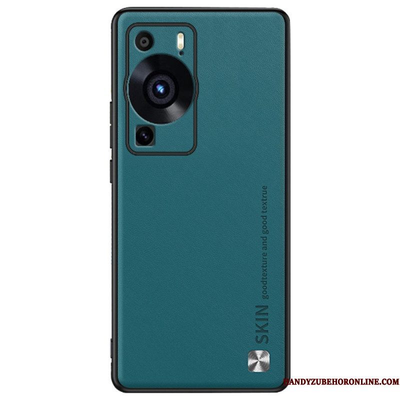 Hoesje voor Huawei P60 Pro Kunstleer Huid