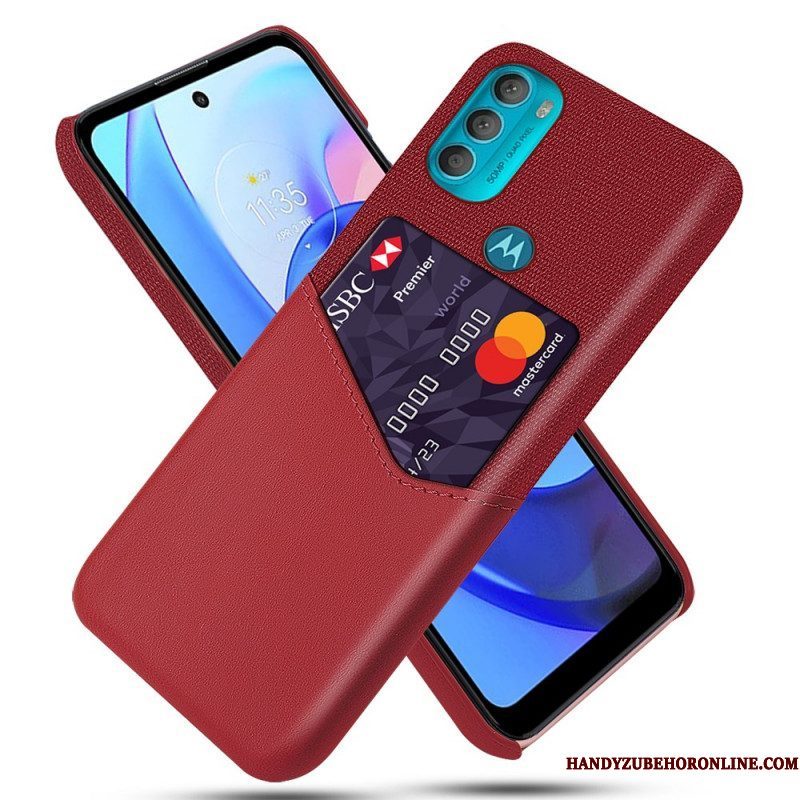 Hoesje voor Moto G71 5G Ksq-kaarthouder