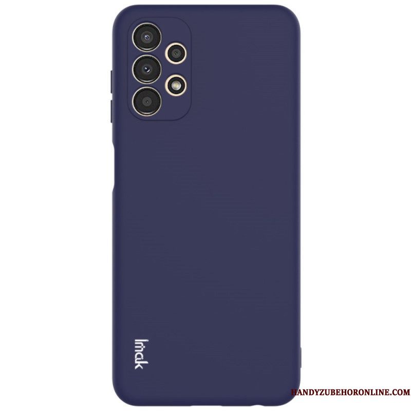 Hoesje voor Samsung Galaxy A13 Bloem Op Zwarte Achtergrond