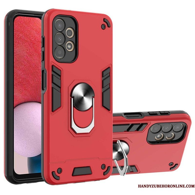 Hoesje voor Samsung Galaxy A13 Imitatie Lakleer