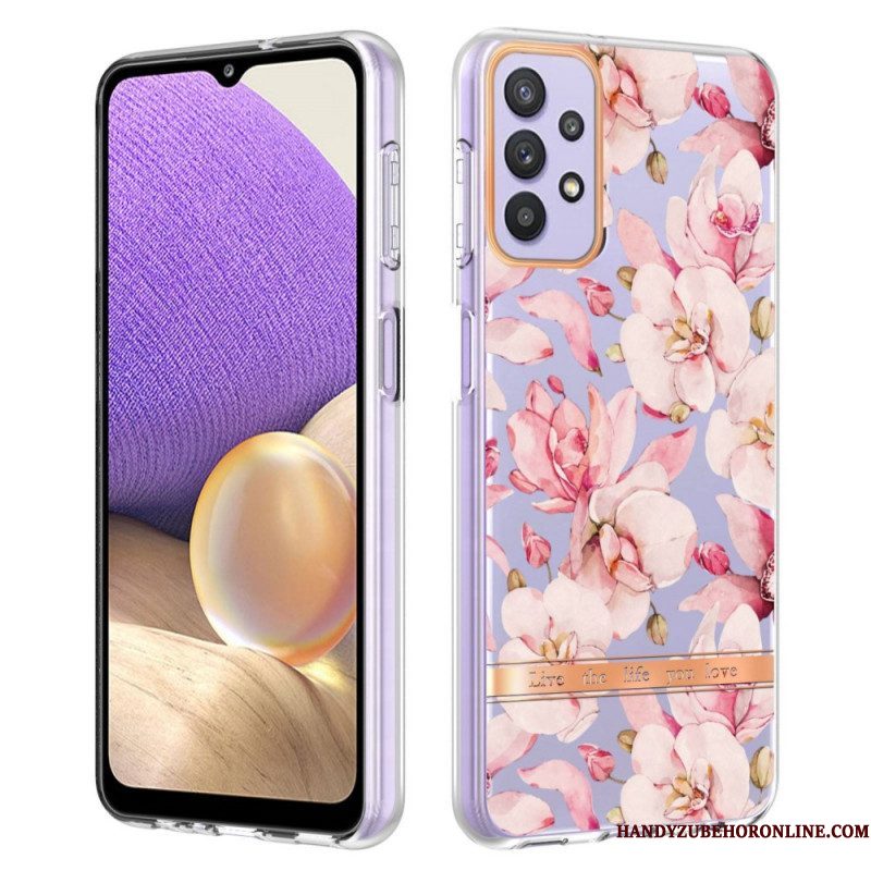 Hoesje voor Samsung Galaxy A13 Kleurrijke Vlinders