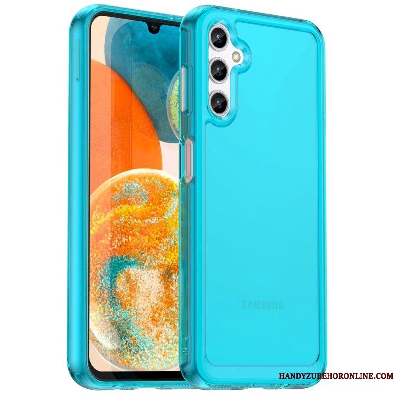 Hoesje voor Samsung Galaxy A14 / A14 5G Marmer Strippen