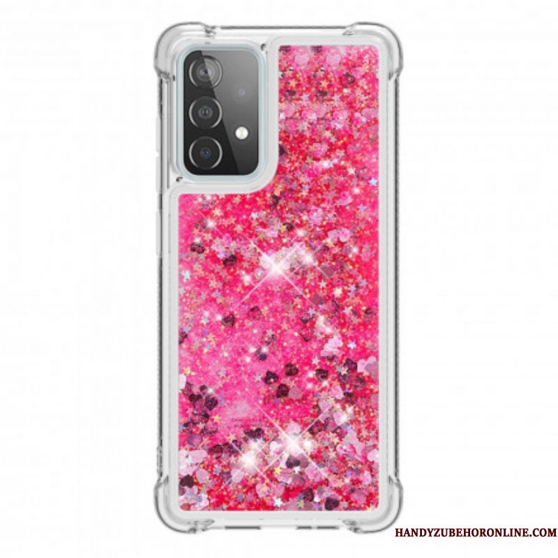 Hoesje voor Samsung Galaxy A52 4G / A52 5G / A52s 5G Verlangens Pailletten