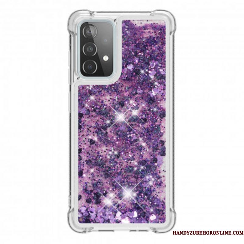 Hoesje voor Samsung Galaxy A52 4G / A52 5G / A52s 5G Verlangens Pailletten
