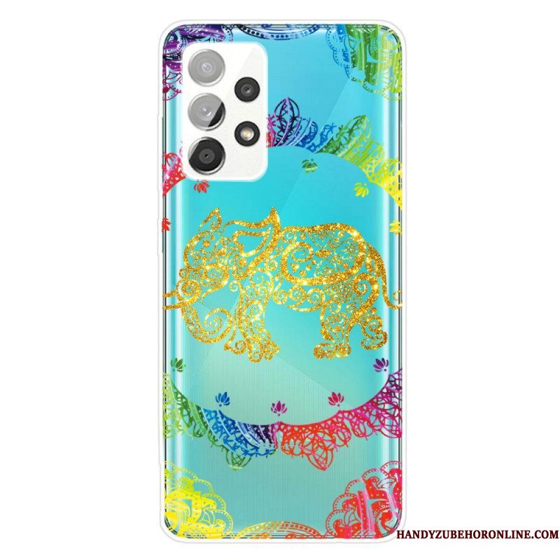 Hoesje voor Samsung Galaxy A53 5G Glittermandala