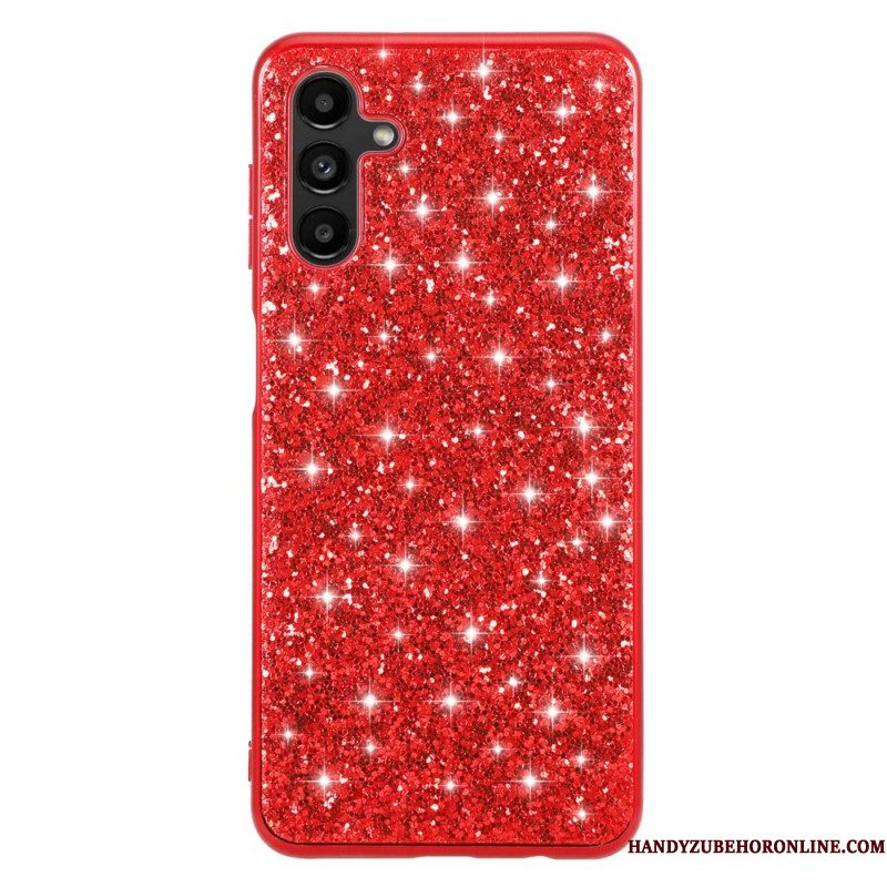 Hoesje voor Samsung Galaxy A54 5G Elegante Pailletten