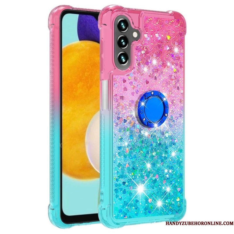 Hoesje voor Samsung Galaxy A54 5G Glitter Ringbeugel