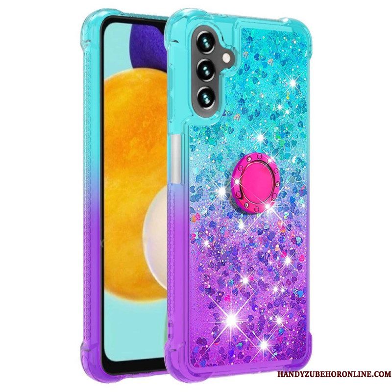 Hoesje voor Samsung Galaxy A54 5G Glitter Ringbeugel