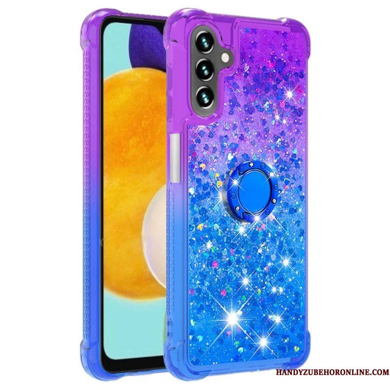 Hoesje voor Samsung Galaxy A54 5G Glitter Ringbeugel