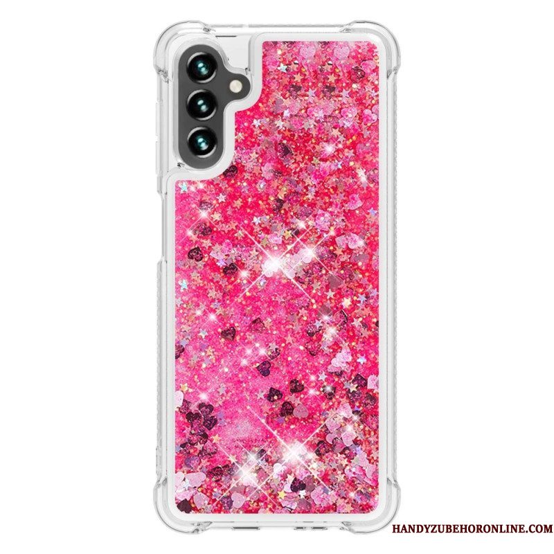 Hoesje voor Samsung Galaxy A54 5G Verlangens Pailletten