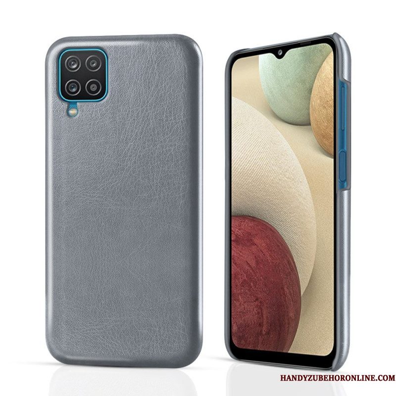 Hoesje voor Samsung Galaxy M12 / A12 Ksq Leereffect