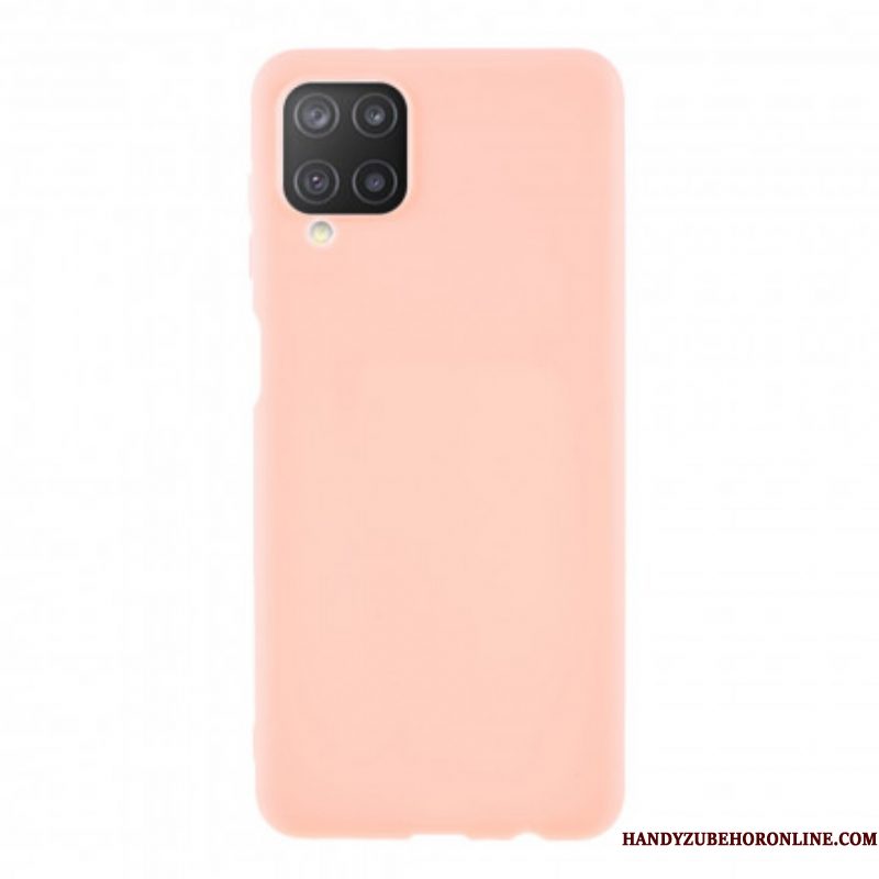 Hoesje voor Samsung Galaxy M12 / A12 Mat Siliconen