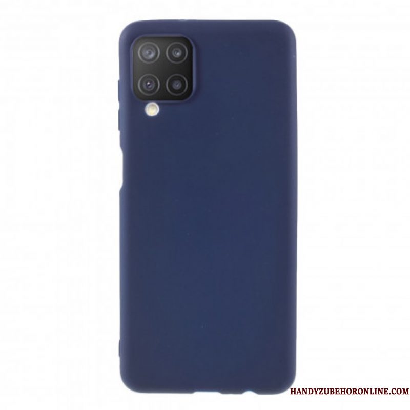 Hoesje voor Samsung Galaxy M12 / A12 Mat Siliconen