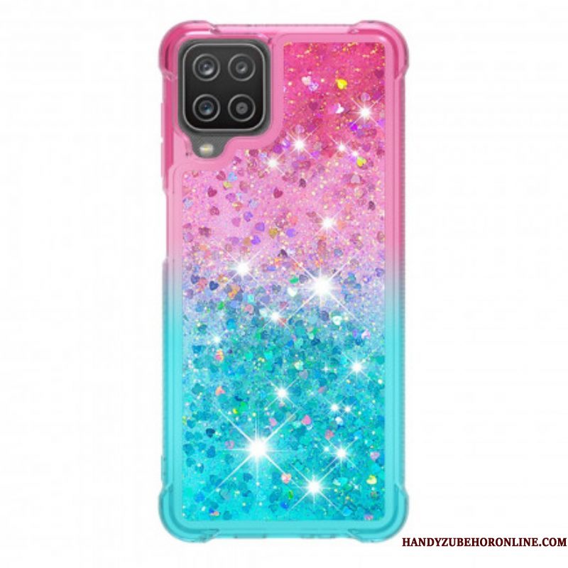 Hoesje voor Samsung Galaxy M12 / A12 Pailletten Kleuren