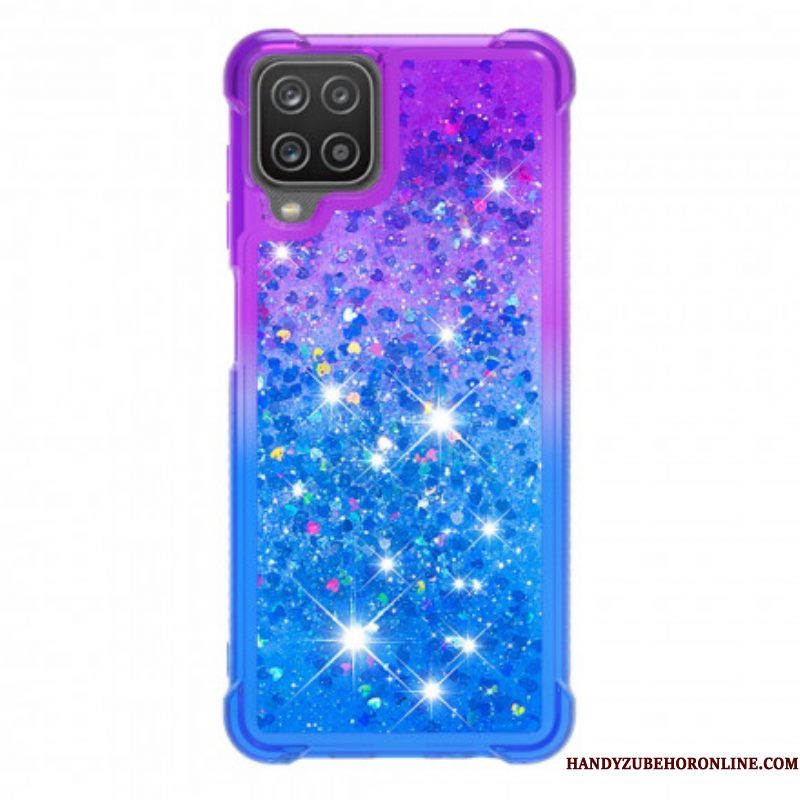 Hoesje voor Samsung Galaxy M12 / A12 Pailletten Kleuren