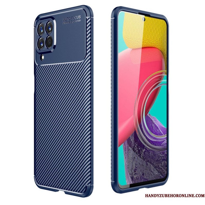 Hoesje voor Samsung Galaxy M53 5G Flexibele Koolstofvezel