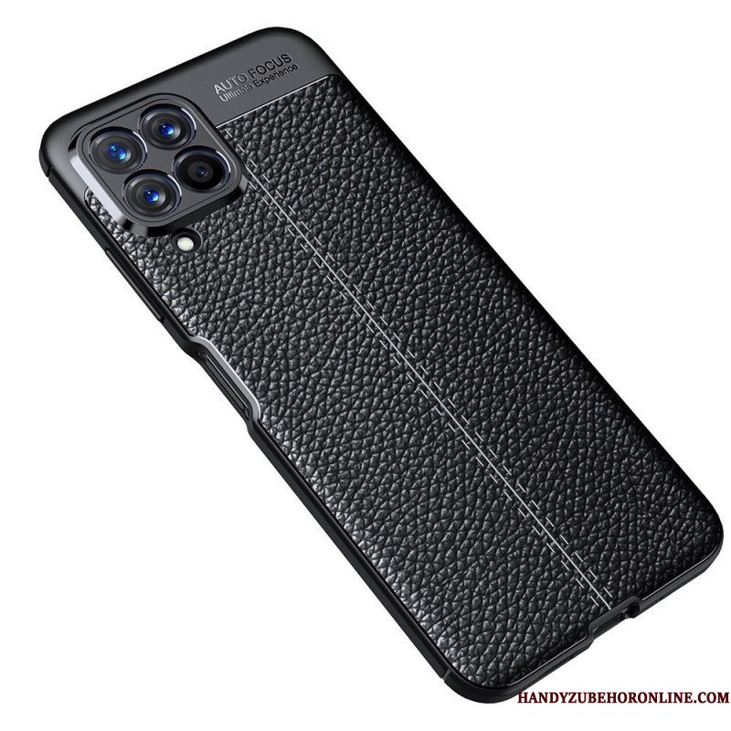 Hoesje voor Samsung Galaxy M53 5G Lychee Lederen Stijl