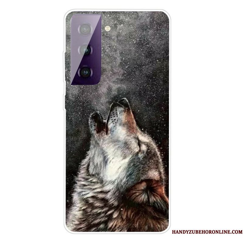 Hoesje voor Samsung Galaxy S21 FE Sublieme Wolf