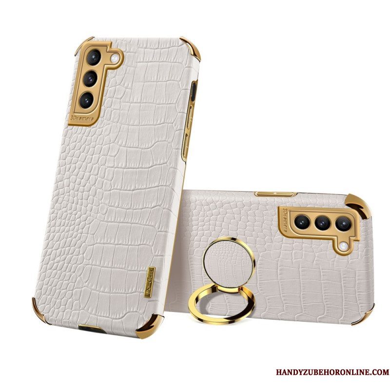 Hoesje voor Samsung Galaxy S21 Plus 5G X-case Krokodillenleer-effect