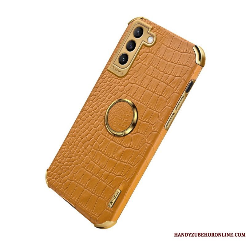 Hoesje voor Samsung Galaxy S21 Plus 5G X-case Krokodillenleer-effect