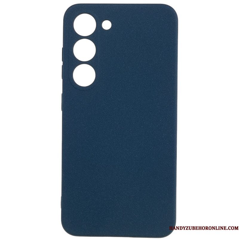 Hoesje voor Samsung Galaxy S23 5G Flexibele Siliconen Mat