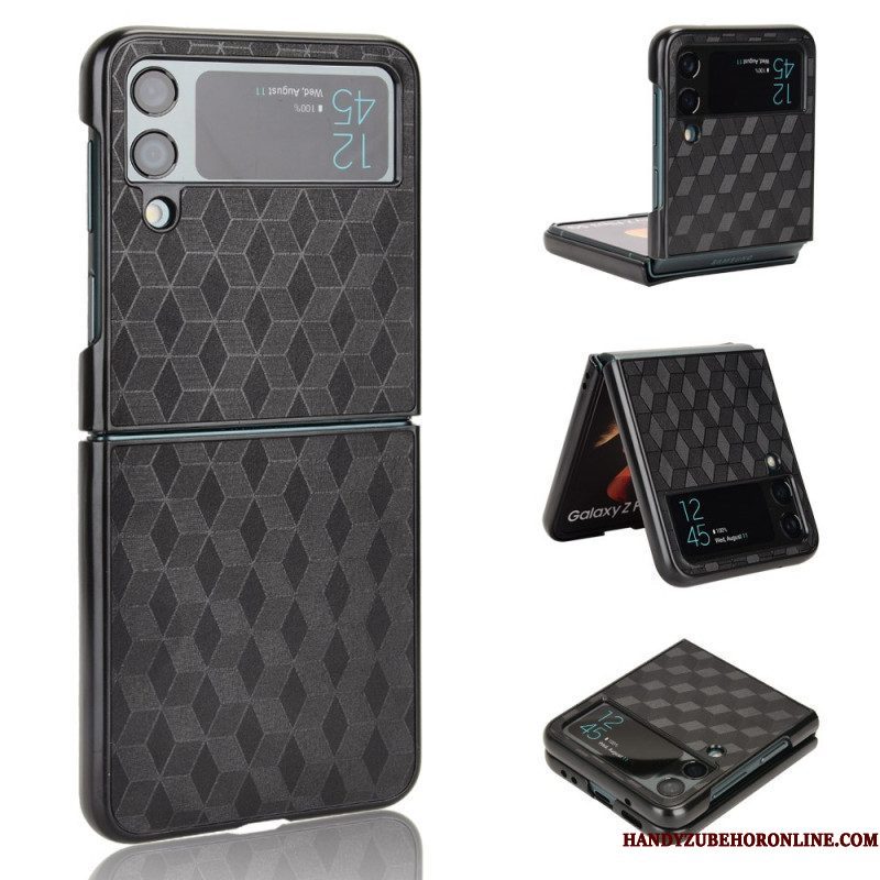 Hoesje voor Samsung Galaxy Z Flip 4 Folio-hoesje 3d-effect