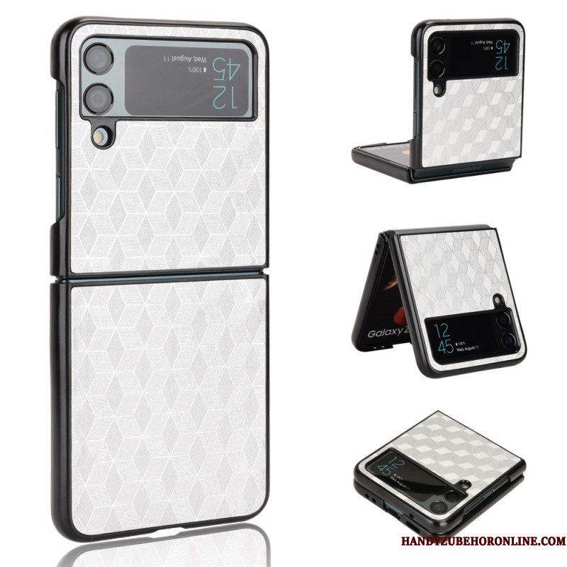 Hoesje voor Samsung Galaxy Z Flip 4 Folio-hoesje 3d-effect