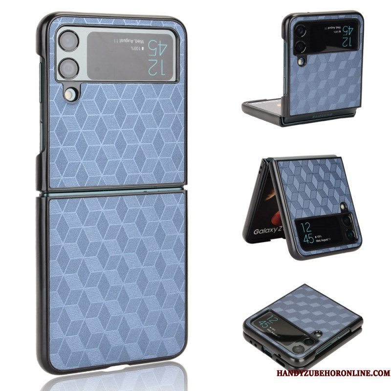 Hoesje voor Samsung Galaxy Z Flip 4 Folio-hoesje 3d-effect