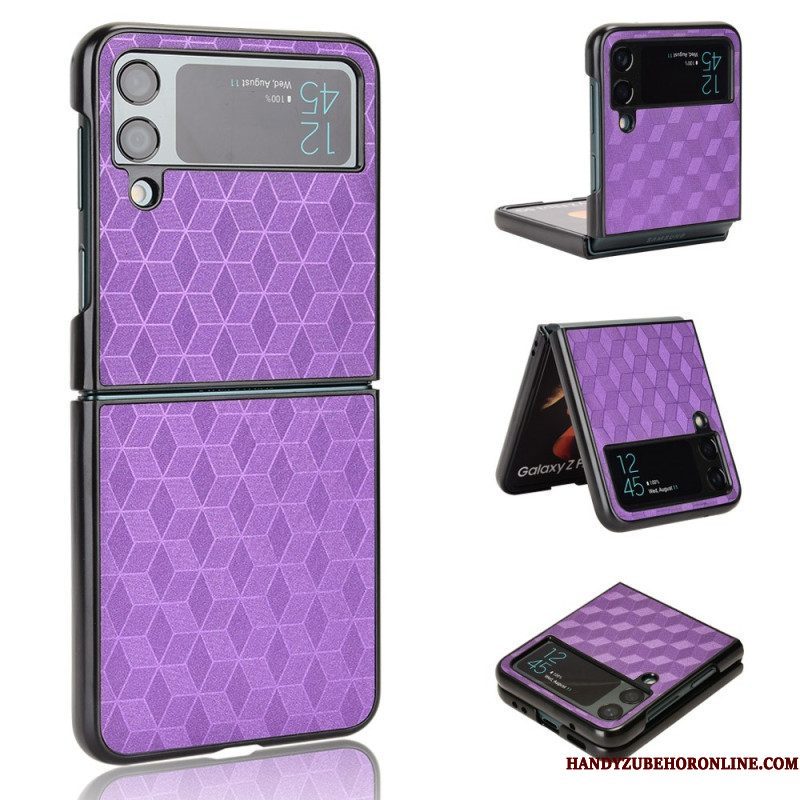 Hoesje voor Samsung Galaxy Z Flip 4 Folio-hoesje 3d-effect