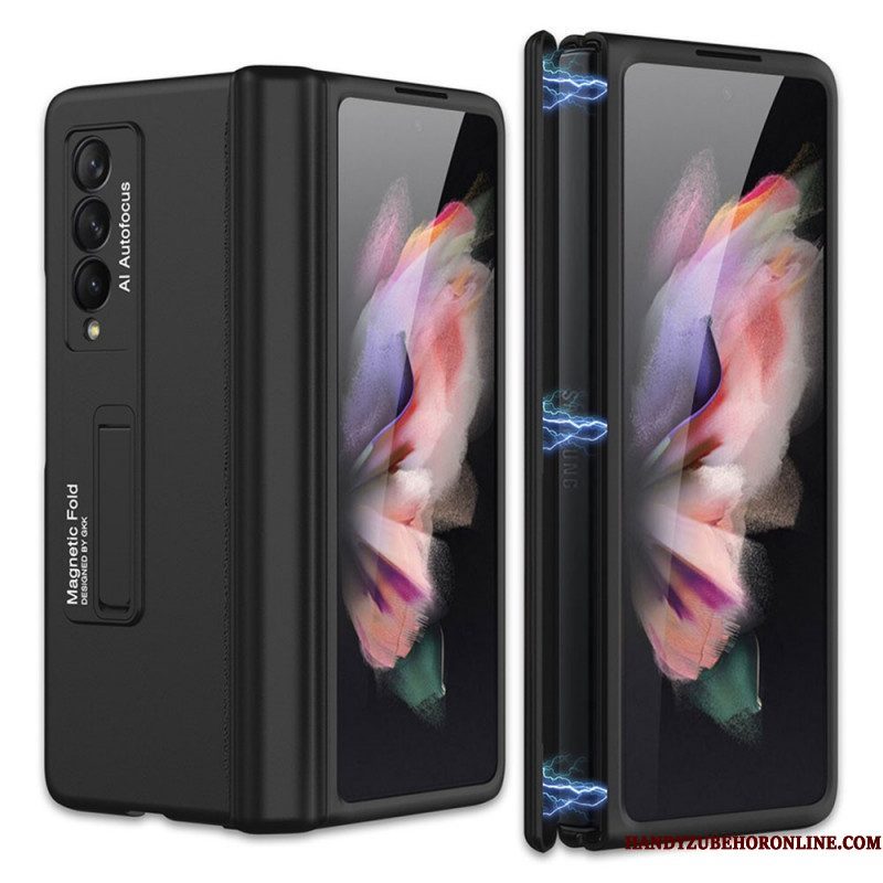 Hoesje voor Samsung Galaxy Z Fold 3 5G Stijve Kunststof Steun Gkk