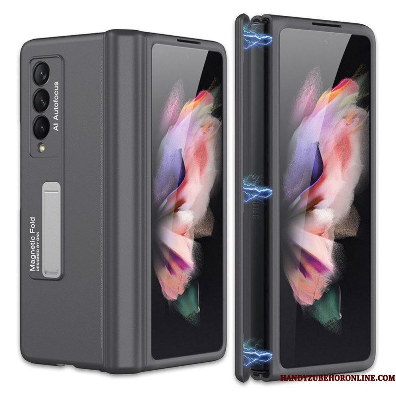 Hoesje voor Samsung Galaxy Z Fold 3 5G Stijve Kunststof Steun Gkk