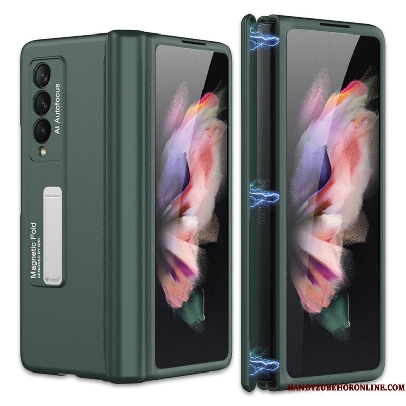 Hoesje voor Samsung Galaxy Z Fold 3 5G Stijve Kunststof Steun Gkk