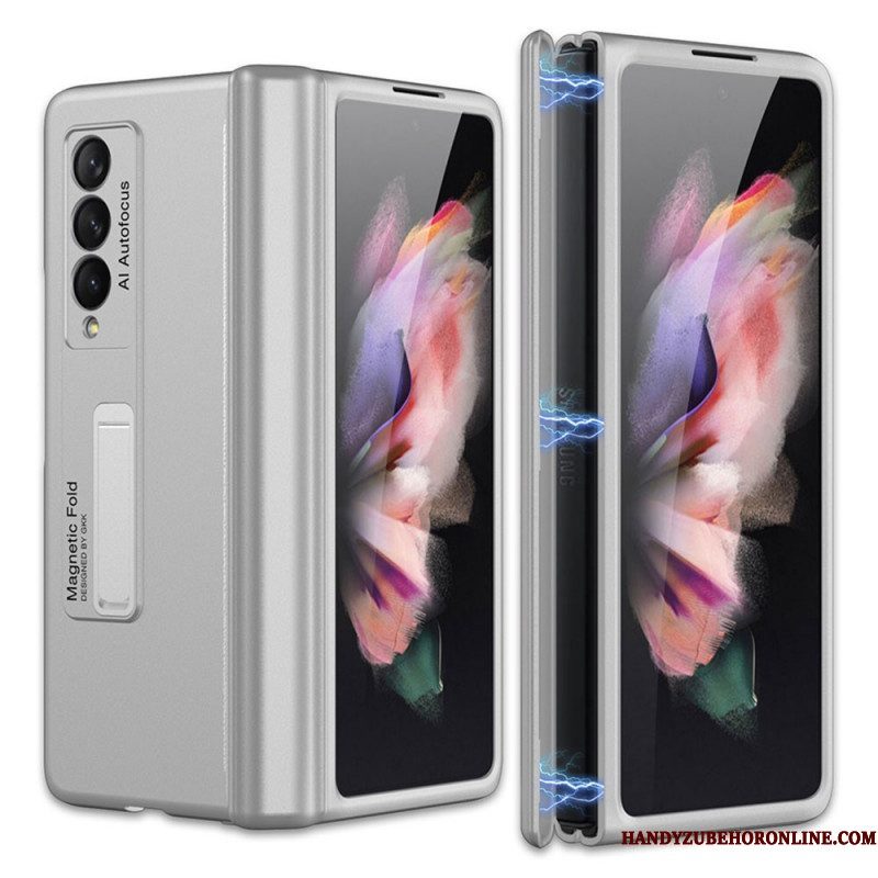 Hoesje voor Samsung Galaxy Z Fold 3 5G Stijve Kunststof Steun Gkk