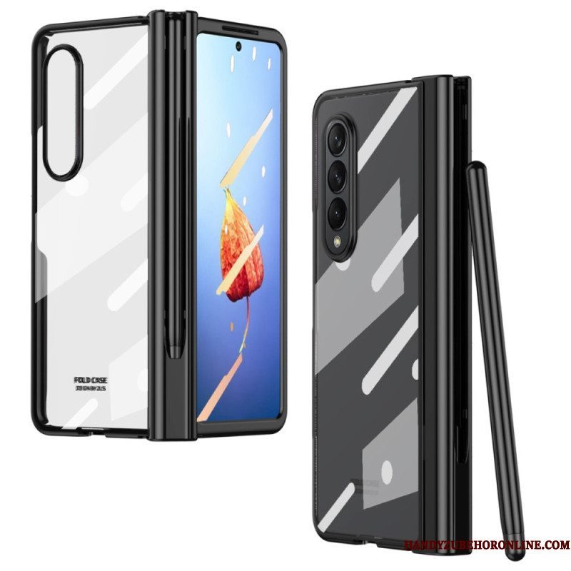 Hoesje voor Samsung Galaxy Z Fold 4 Frosted Shell Met Stylus