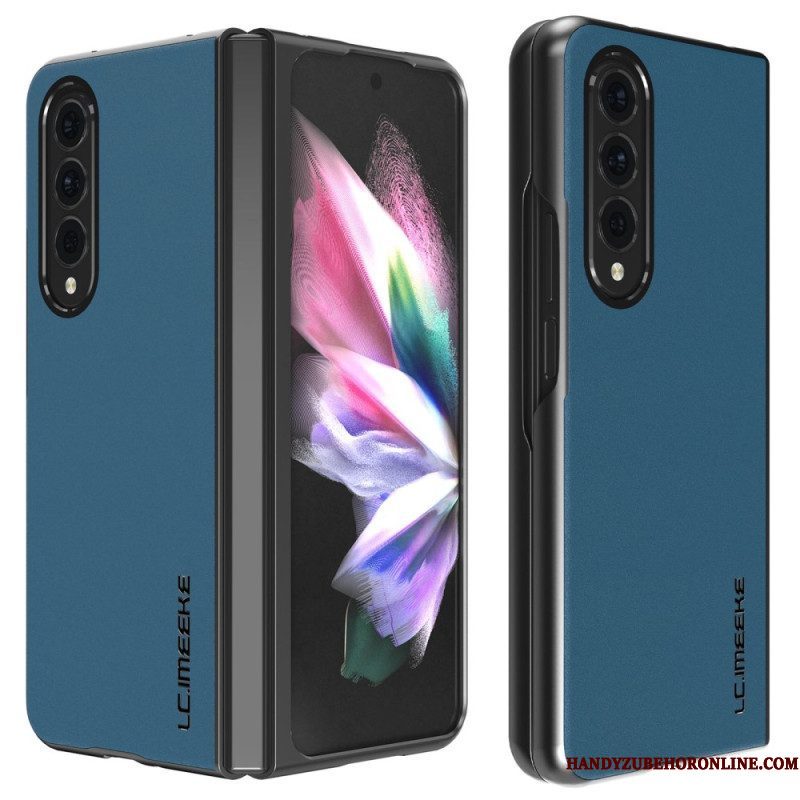 Hoesje voor Samsung Galaxy Z Fold 4 Lc. Imeeke Zacht Kunstleer