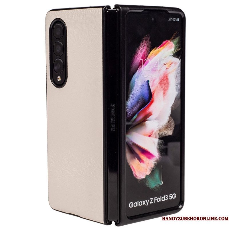 Hoesje voor Samsung Galaxy Z Fold 4 Reliëf Bont