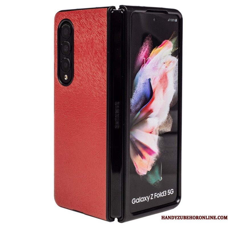 Hoesje voor Samsung Galaxy Z Fold 4 Reliëf Bont