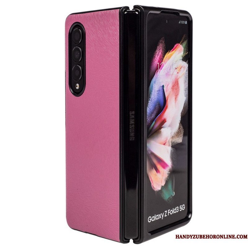 Hoesje voor Samsung Galaxy Z Fold 4 Reliëf Bont