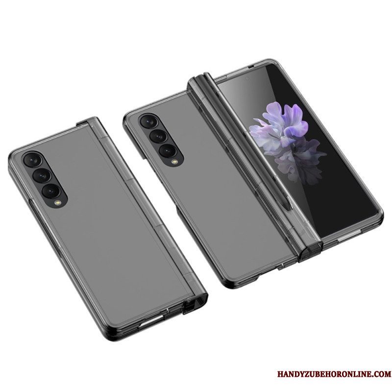 Hoesje voor Samsung Galaxy Z Fold 4 Rubberen Scharnier