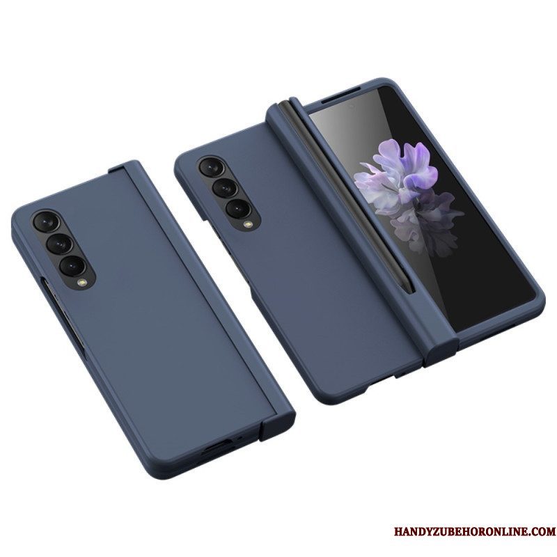 Hoesje voor Samsung Galaxy Z Fold 4 Rubberen Scharnier