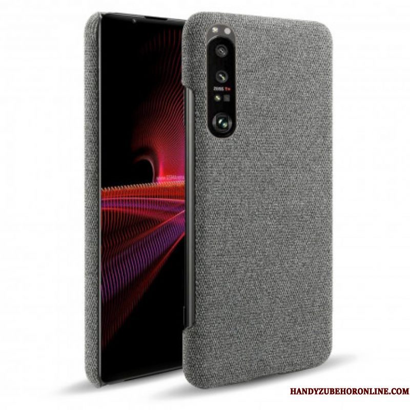 Hoesje voor Sony Xperia 1 III Textuurstof Ksq