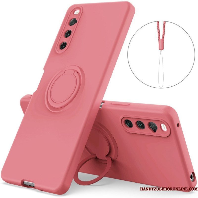 Hoesje voor Sony Xperia 10 IV Verenigde Ringbeugel