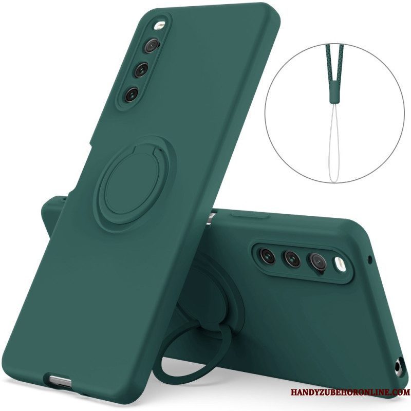 Hoesje voor Sony Xperia 10 IV Verenigde Ringbeugel