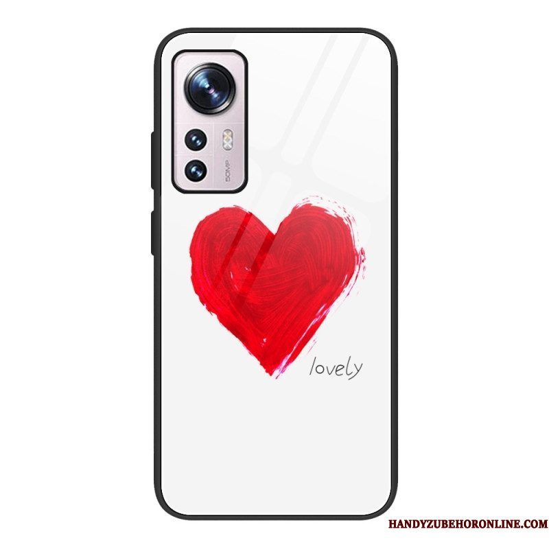 Hoesje voor Xiaomi 12 / 12X Hart Van Gehard Glas